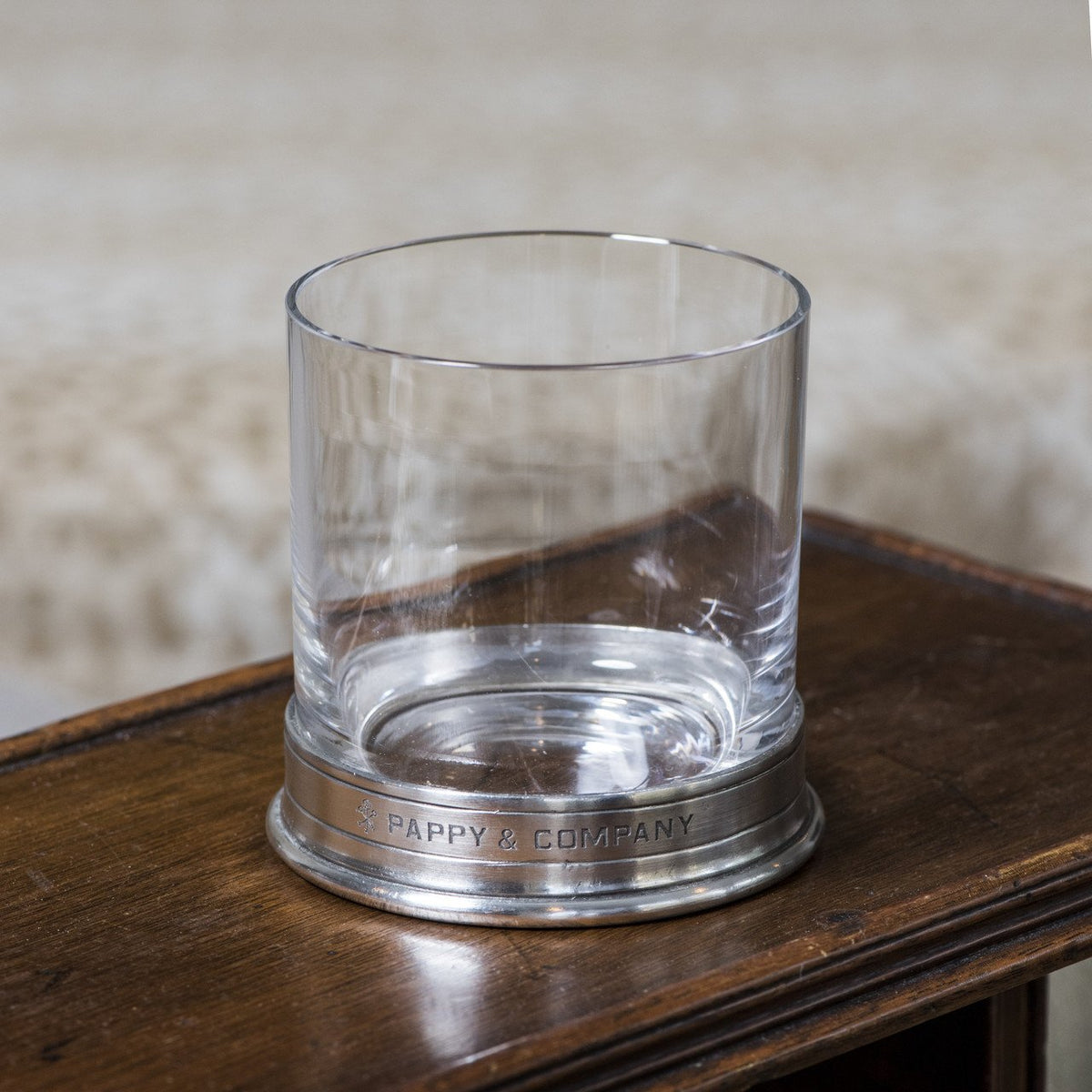 MATCH Pewter Rocks Glass