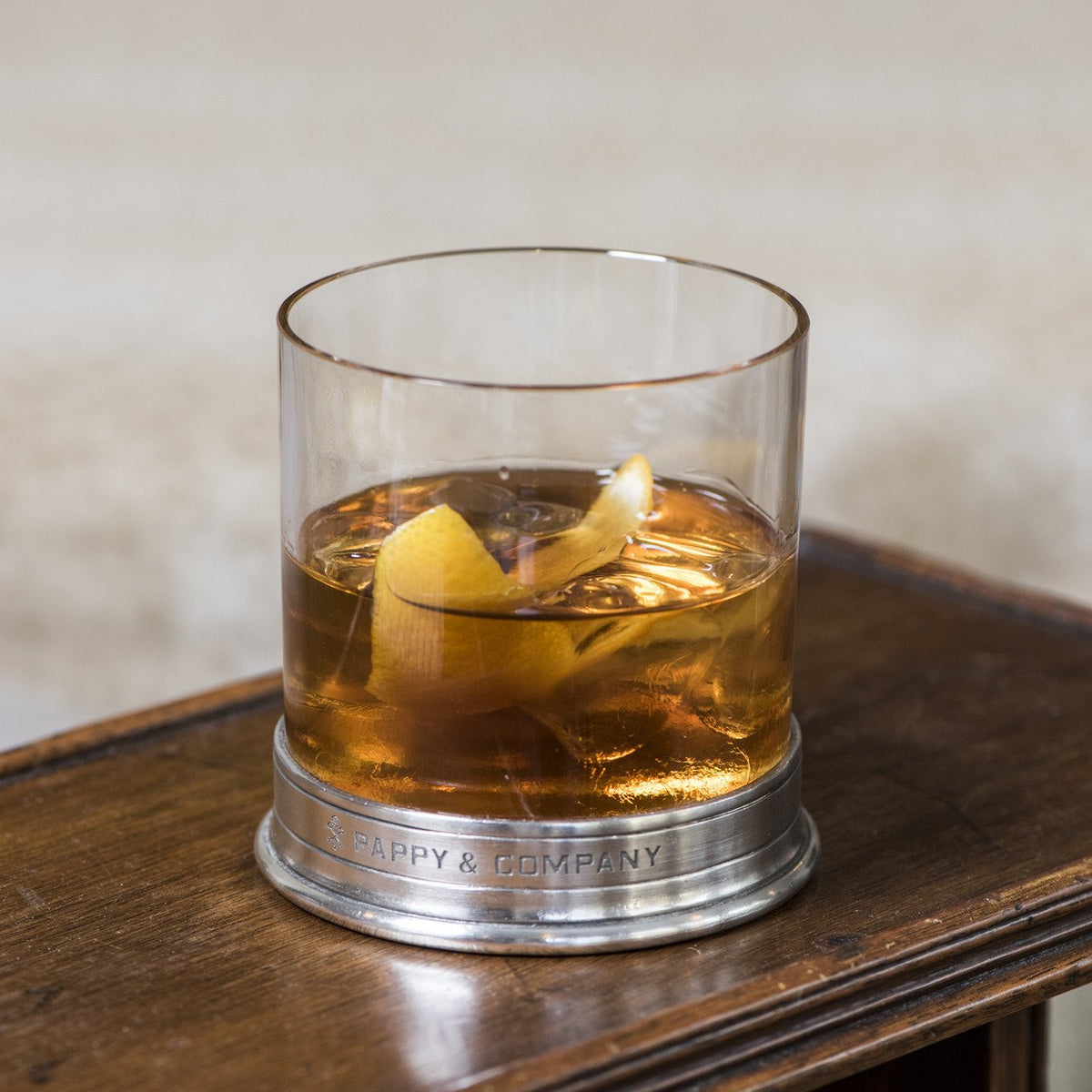 MATCH Pewter Double Old Fashioned Glass