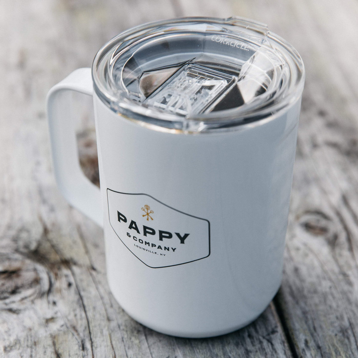 Corkcicle 16-oz. Insulated Coffee Mug in Gloss White