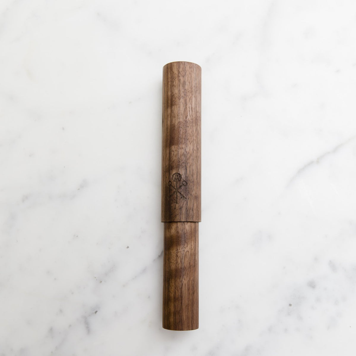 Custom Single Cigar Tube Made with Zebrawood