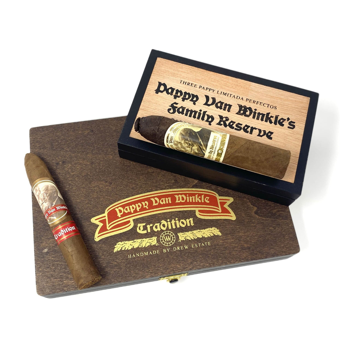 Limited Edition Bundle: Pappy Van Winkle Belicoso 10-Pack and Limitada 3-Pack Cigars