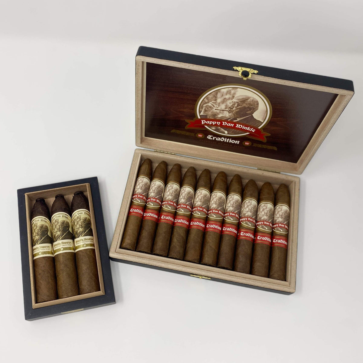 Limited Edition Bundle: Pappy Van Winkle Belicoso 10-Pack and Limitada 3-Pack Cigars