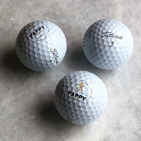 Pappy & Company Titleist Golf Balls (Pack of 3)