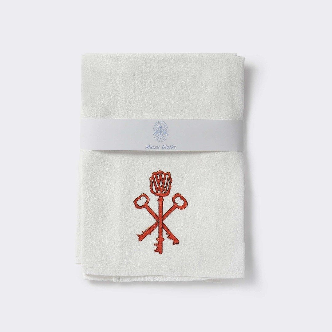 Custom Key Tea Towel Set by Maizie Clarke