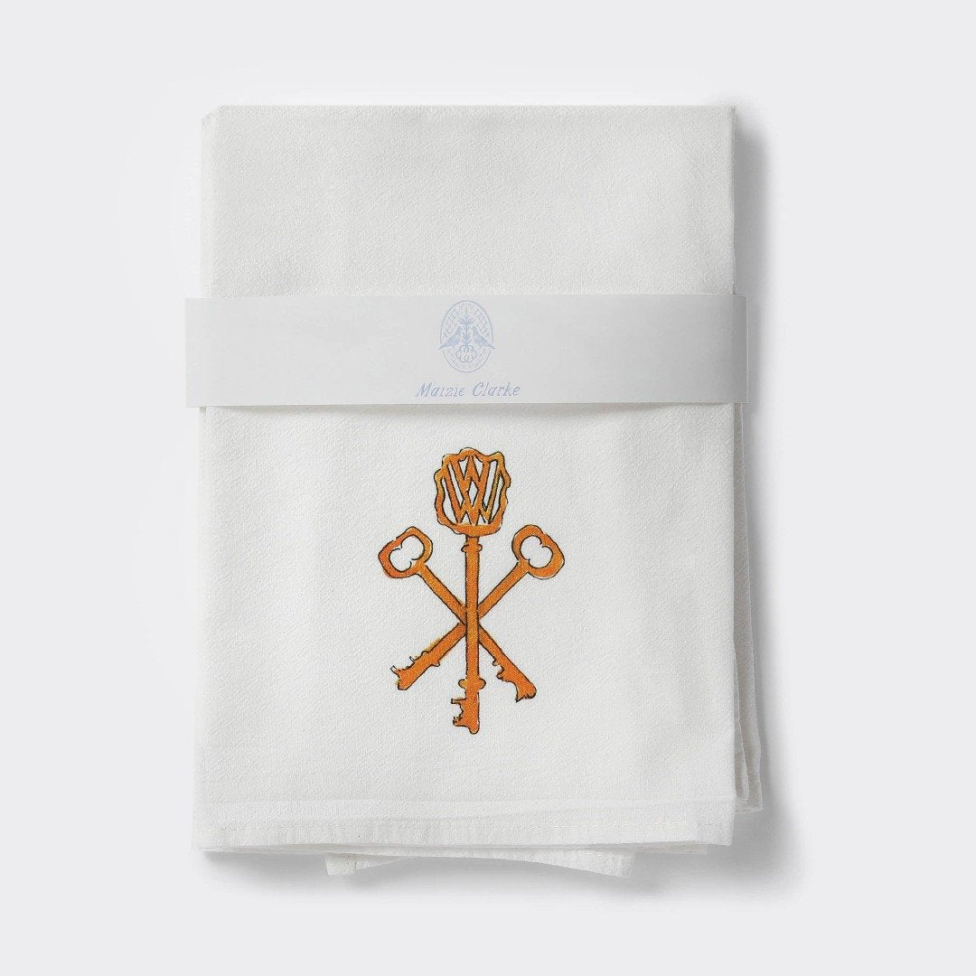 Custom Key Tea Towel Set by Maizie Clarke