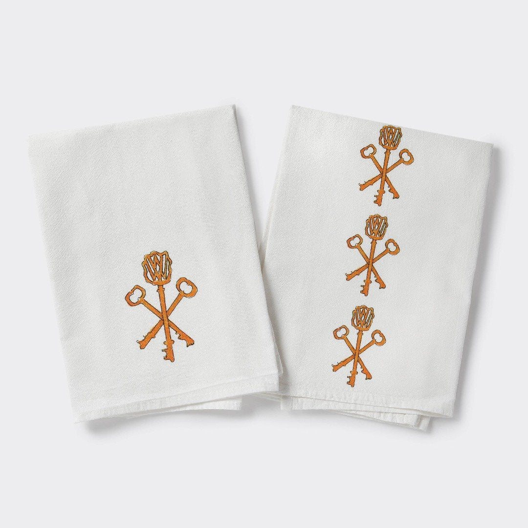 Custom Key Tea Towel Set by Maizie Clarke