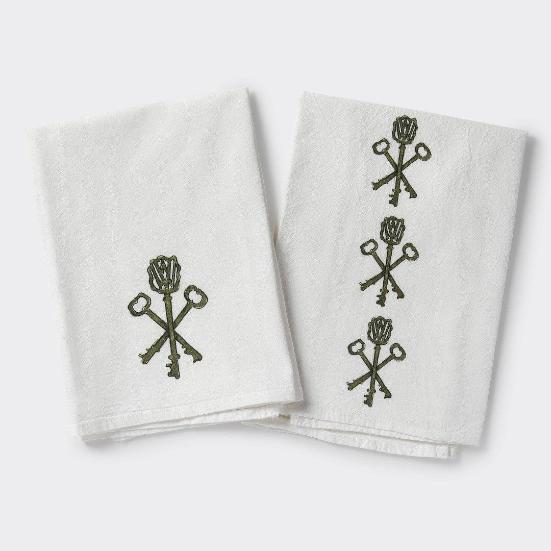 Custom Key Tea Towel Set by Maizie Clarke