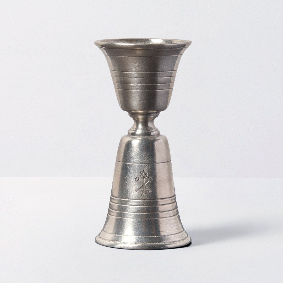 Pewter Double Jigger