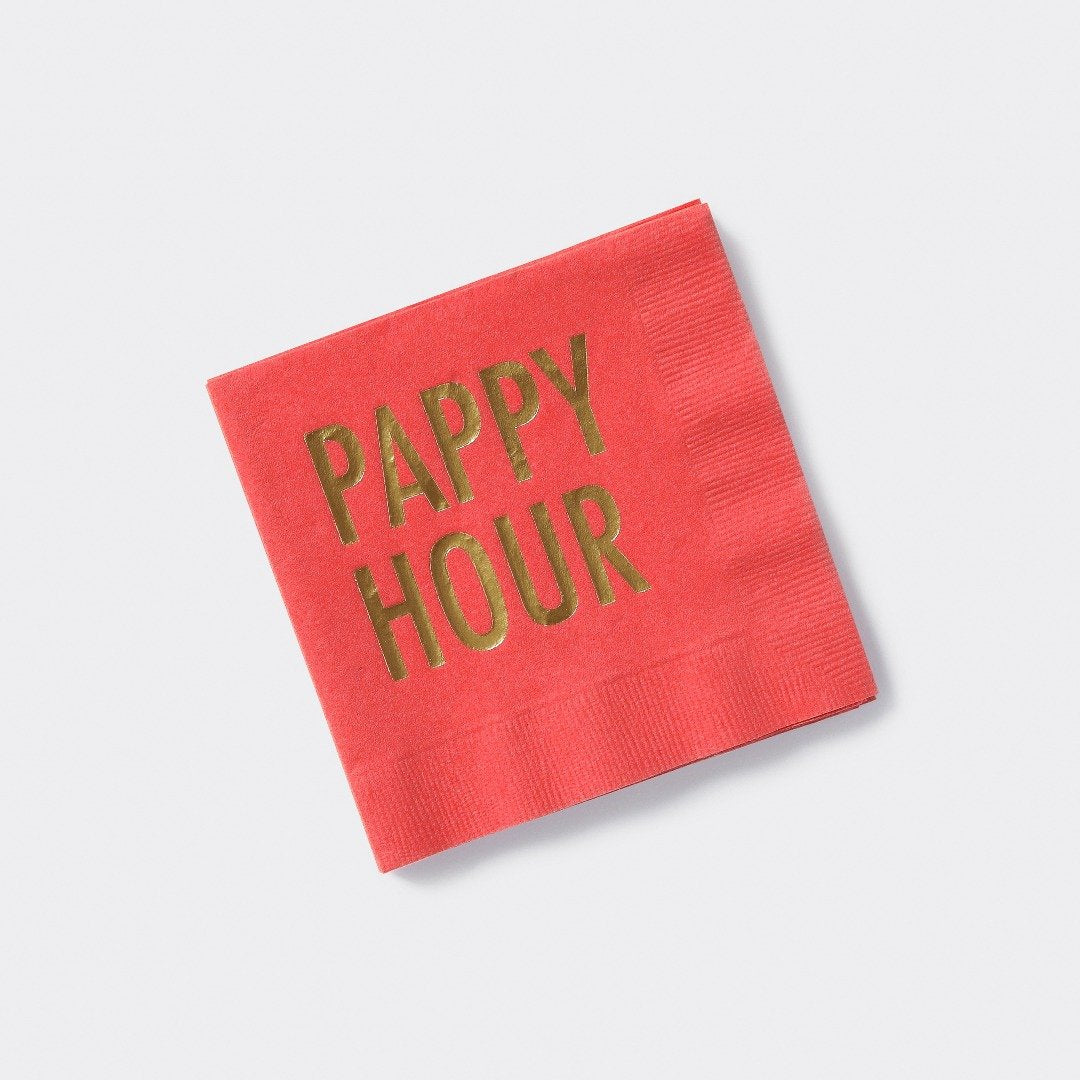 Pappy Hour Paper Cocktail Napkins (Pack of 20)