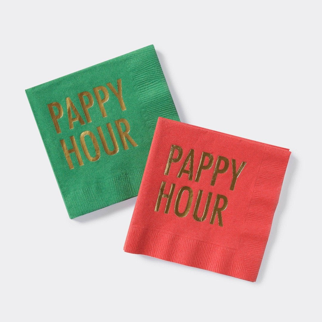 Pappy Hour Paper Cocktail Napkins (Pack of 20)