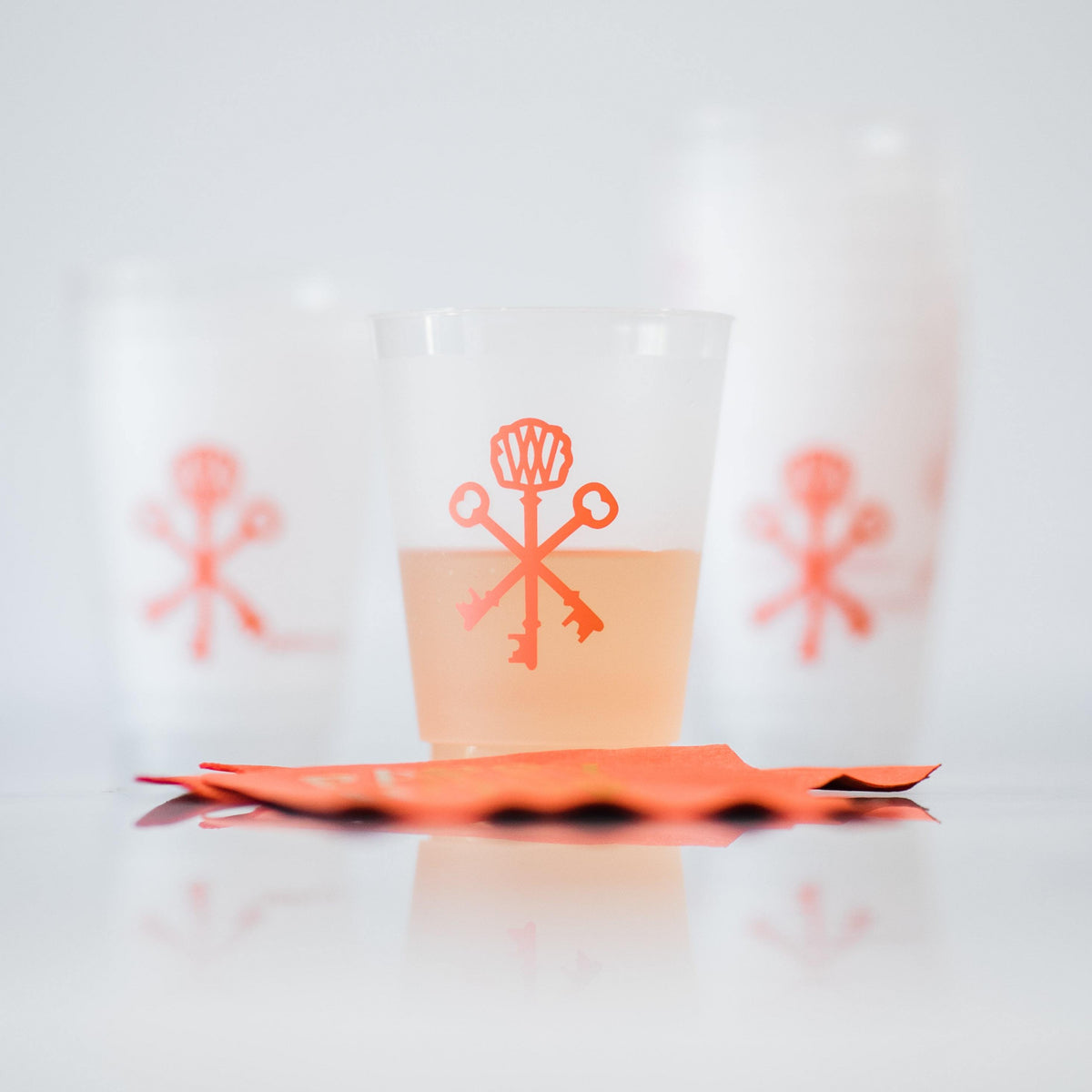 Pappy Keys Shatterproof Cups (Set of 12)
