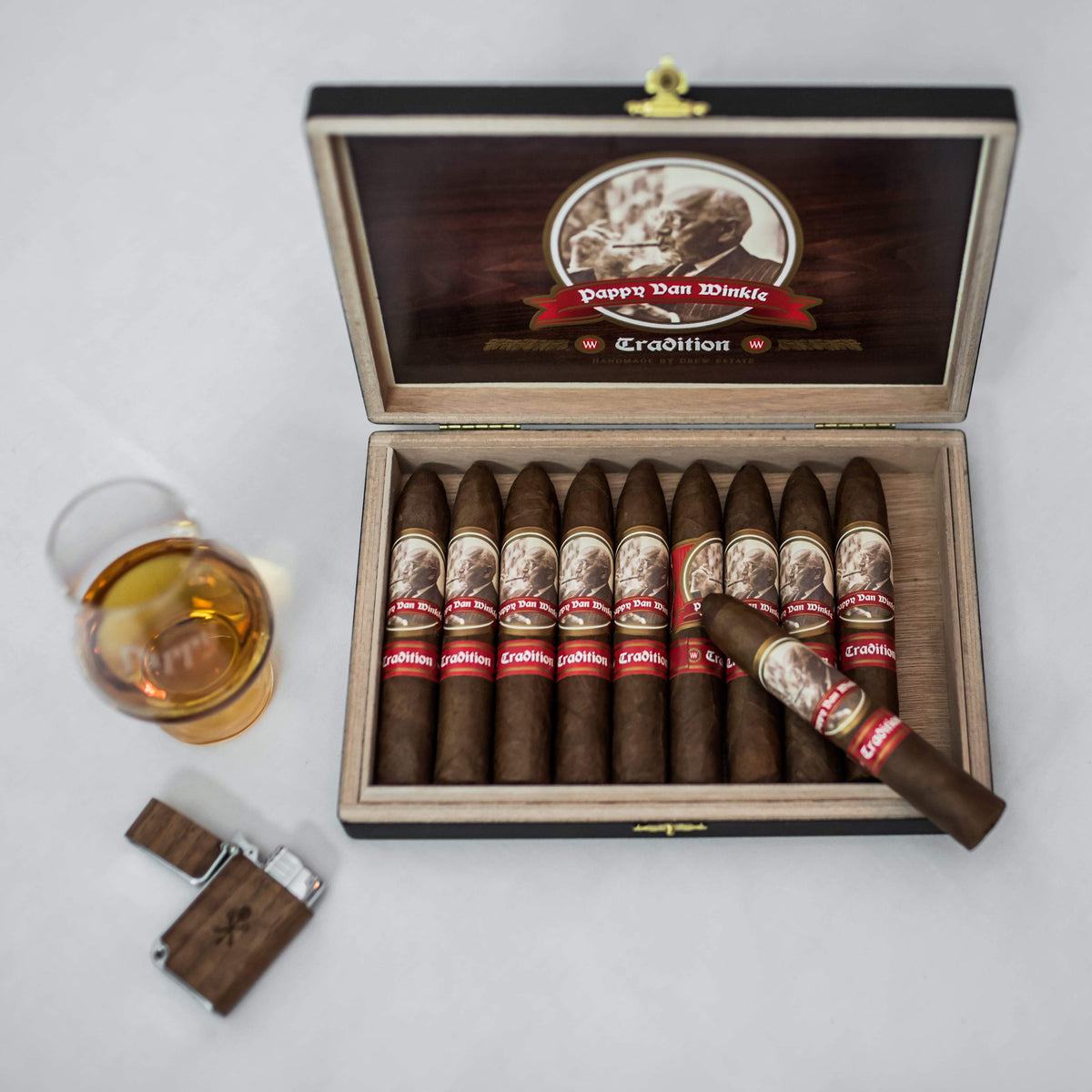 Pappy Van Winkle Tradition Cigars: Limited Edition Belicoso (Box of 10)