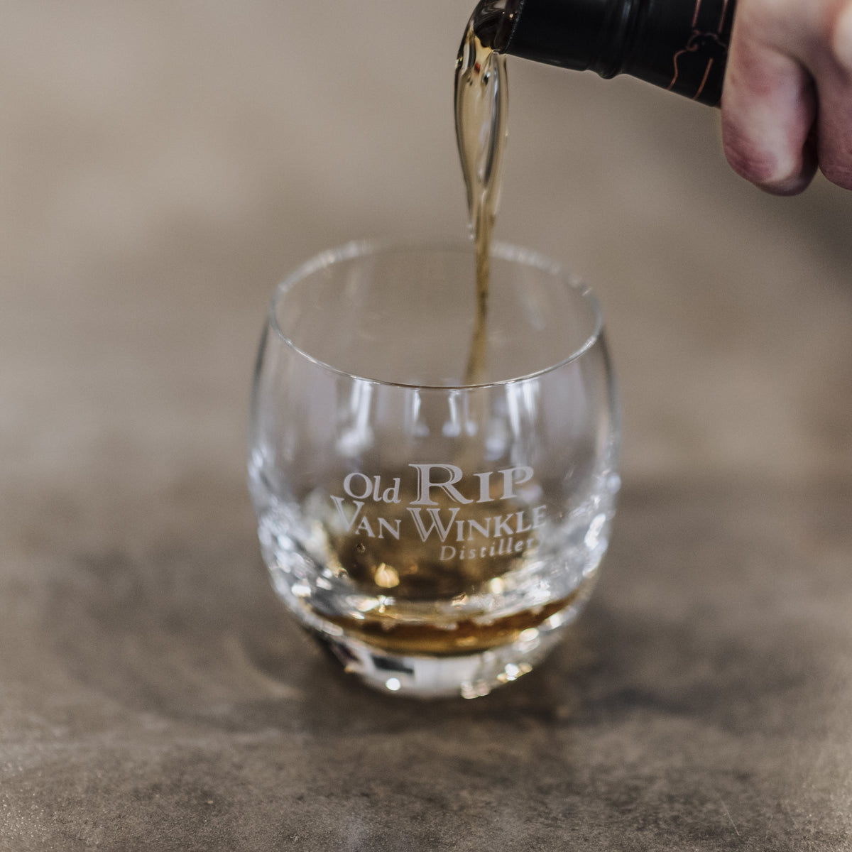 Old Rip Van Winkle Rocks Glasses (Set of 4)