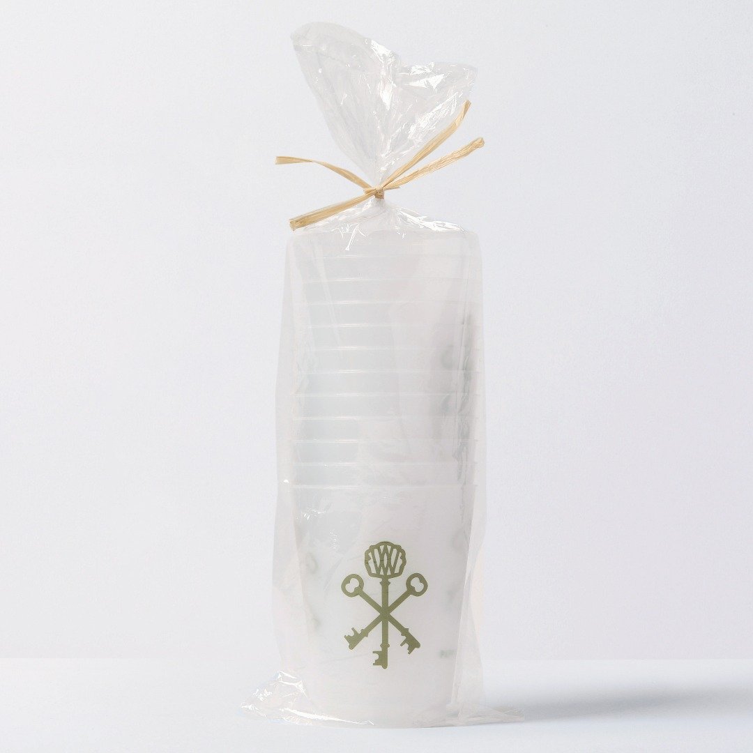 Pappy Keys Shatterproof Cups (Set of 12)