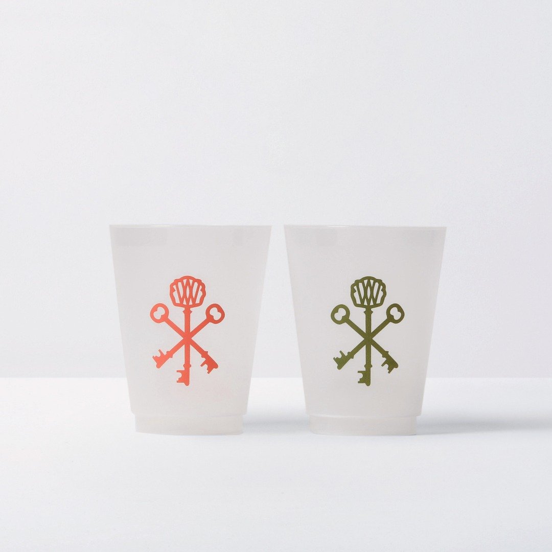 Pappy Keys Shatterproof Cups (Set of 12)
