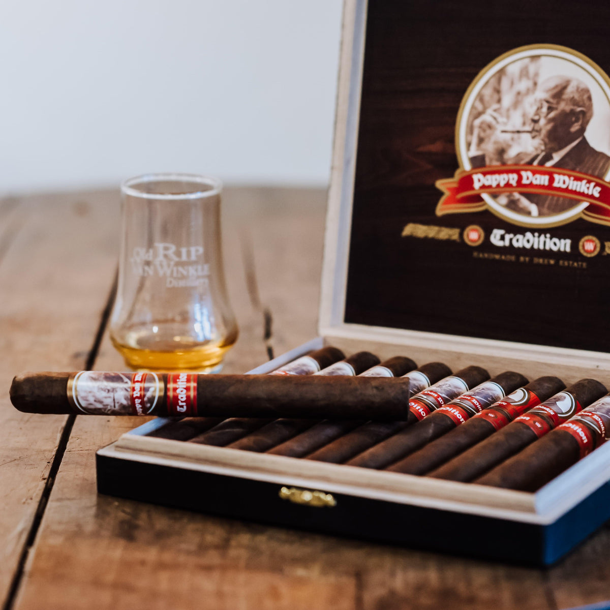Pappy Van Winkle Tradition Cigars (Churchill Size Box of 10)