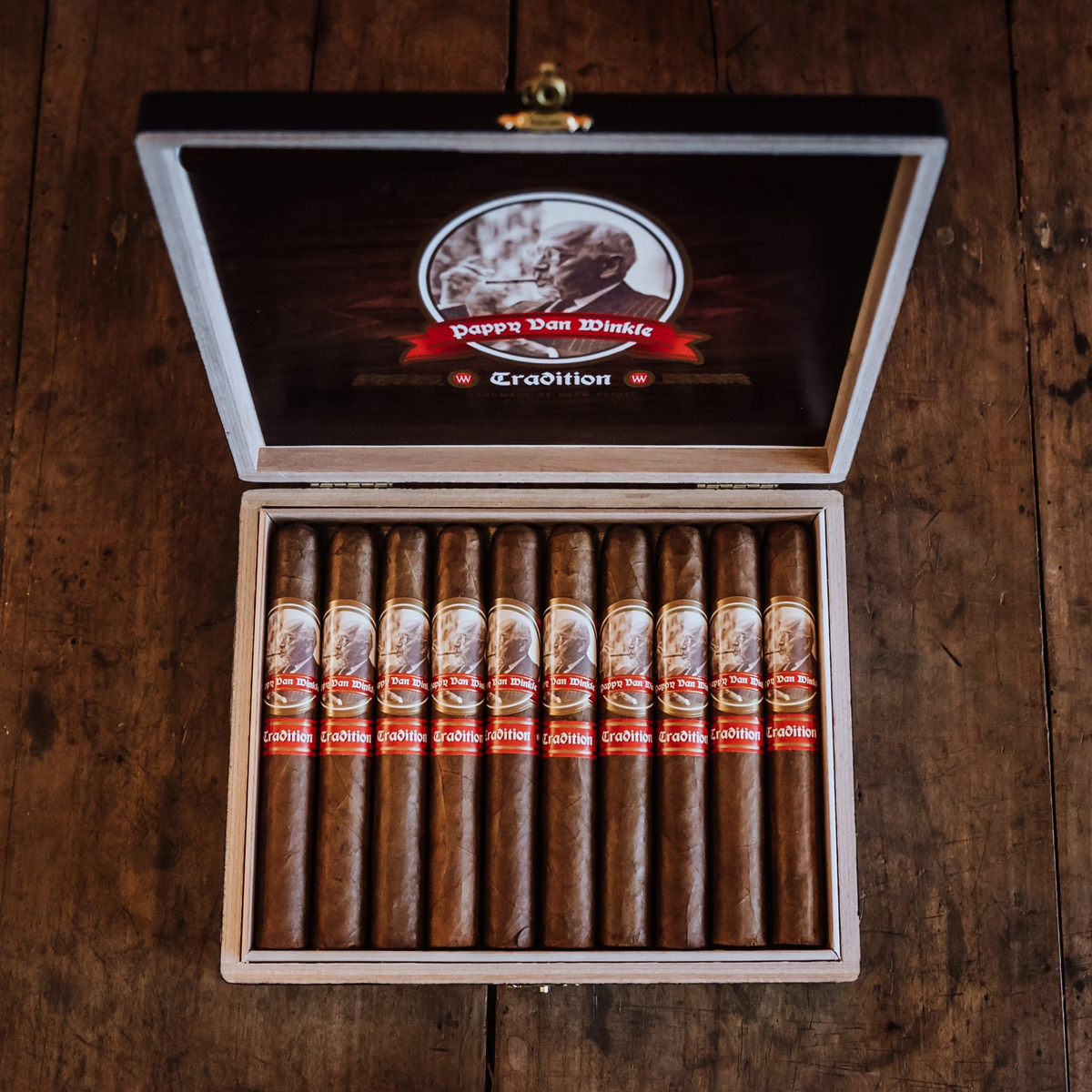 Pappy Van Winkle Tradition Cigars (Toro Size Box of 10)