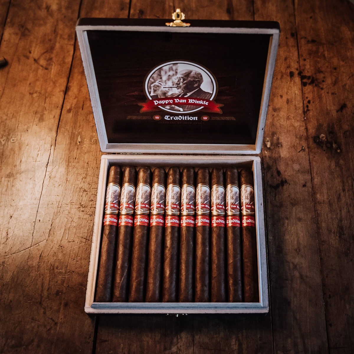 Pappy Van Winkle Tradition Cigars (Churchill Size Box of 10)