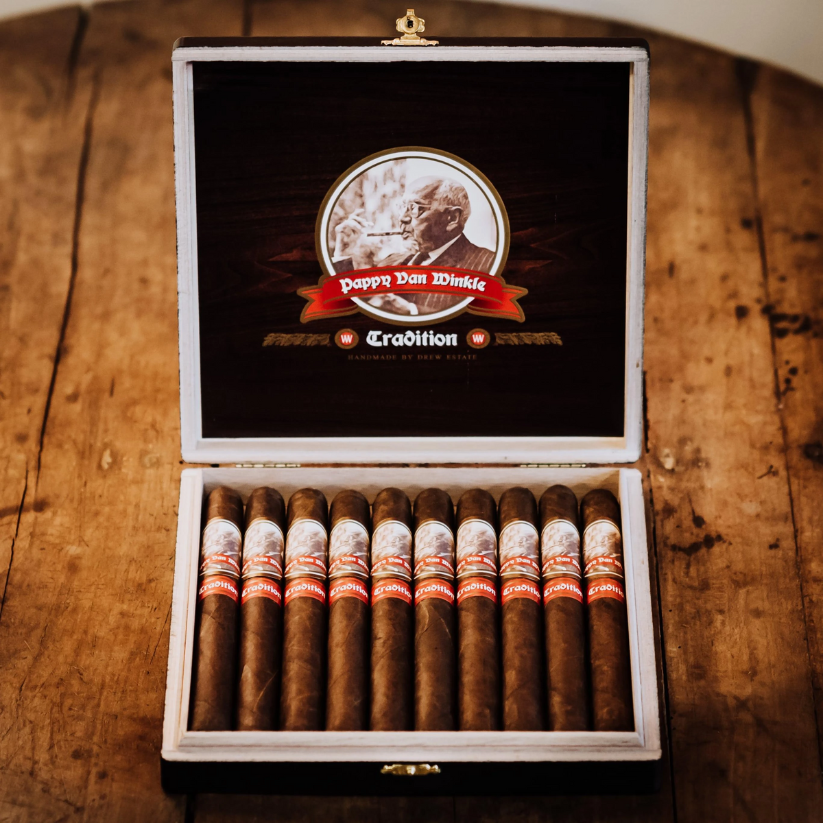 Pappy Van Winkle Tradition Cigars (Churchill Size Box of 10)